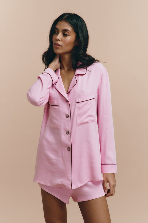 Emily pjs - Rose with shorts