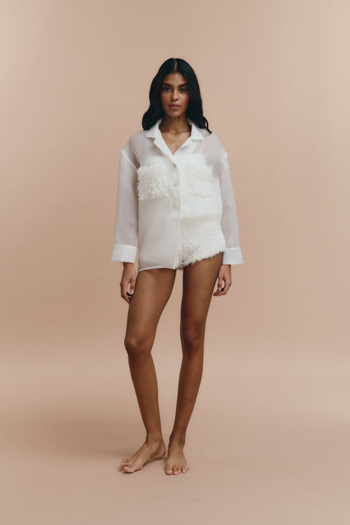 Melanie - White pjs