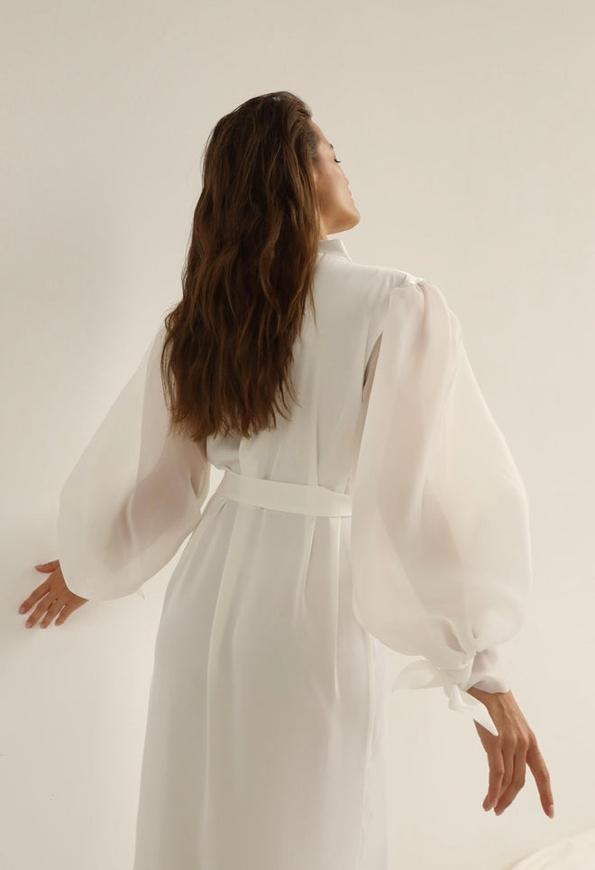 Melanie - White long