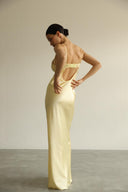 Megan - Yellow long dress