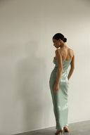 Hailey - Mint sequin dress