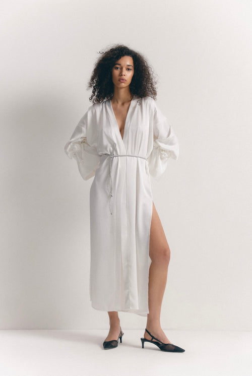 Ellie - white robe