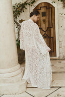 Susan - long lace robe