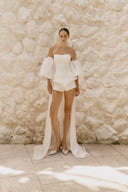 Courtney - Organza cape