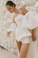 Courtney - Organza cape