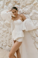 Courtney - Organza cape