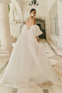 Courtney - Organza cape