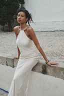 Mira - long white dress