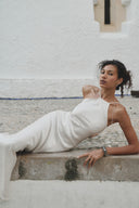 Mira - long white dress