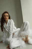 Pajama set - Linen with pants