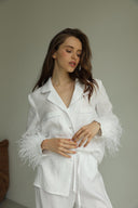 Pajama set - Linen with pants