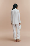 Emily pjs - White with pants