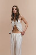 Lucy - White pjs without lace