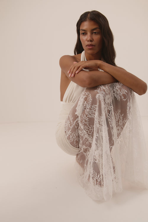 Grace - long lace dress