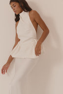 Chloe - top with high neck