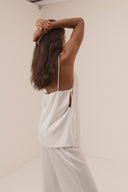 Lucy - White pjs with pants