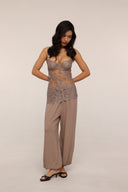 Sophia - lace top - Beige - Limited Edition