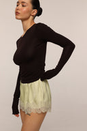 Lucy - Olive shorts