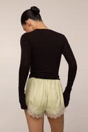 Lucy - Olive shorts