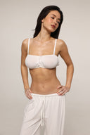 Amelia - non wire bra - White