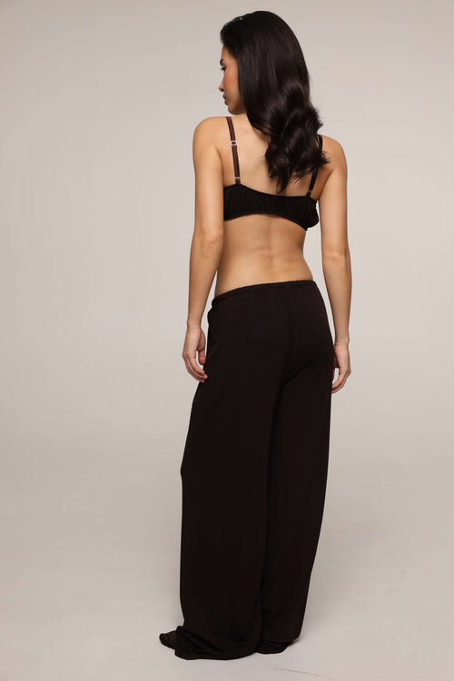 Amelia - non wire bra - Chocolate