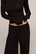 Amelia - long pants - Chocolate