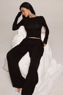 Amelia - long pants - Chocolate