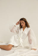 Melanie - White long